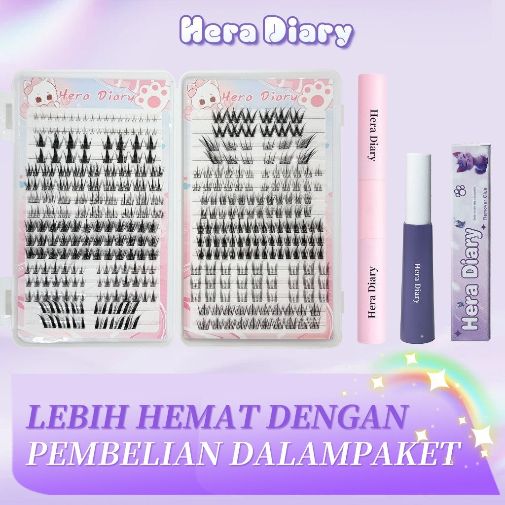 HERA DIARY Z07 Lem maskara Bond&Seal 72jam anti-Air Lem DIY Eyelash Extension bulumata Longlasting