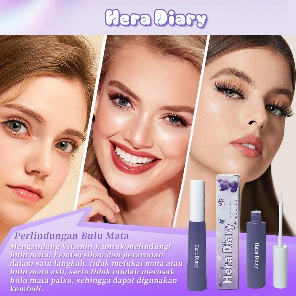 Hera diaey Z06 Remove |Penghapus bulumatapalsu |DlY Lash RemoverlRemover BuluMata DlY Ekstension
