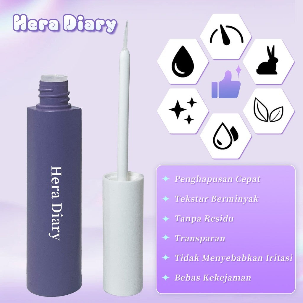 Hera diaey Z06 Remove |Penghapus bulumatapalsu |DlY Lash RemoverlRemover BuluMata DlY Ekstension