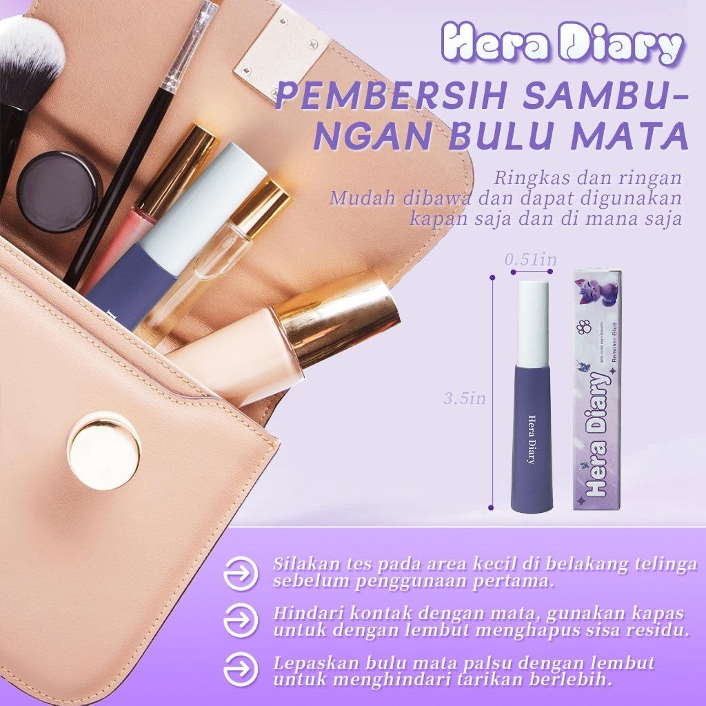 Hera diaey Z06 Remove |Penghapus bulumatapalsu |DlY Lash RemoverlRemover BuluMata DlY Ekstension