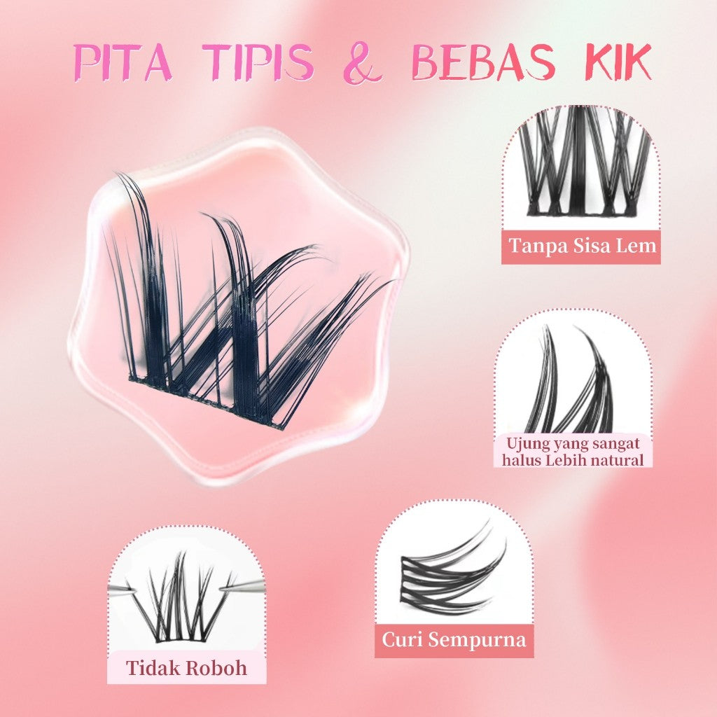 A09【FREE LEM】Hera Diary 3D BuluMata Palsu Anime 10 Baris big box Bulumata latina look|Douyin manga