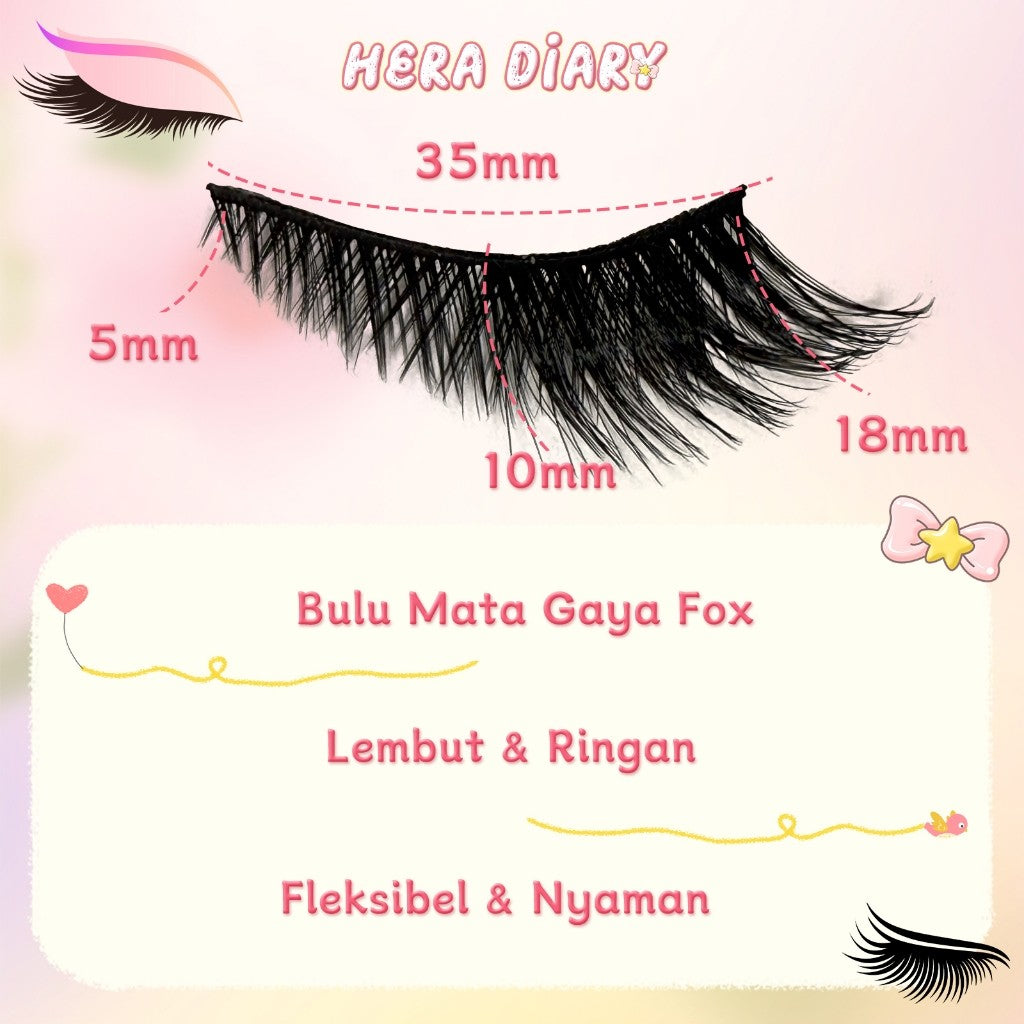 F02【FREE LEM】 ✨𝑳𝒂𝒕𝒊𝒏𝒂 𝑴𝒂𝒌𝒆𝒖𝒑 𝑳𝒂𝒔𝒉𝒆𝒔✨ 3D WINGED CAT FOXY EYE Faux Mink Eyelashes Winged End Eye Elongated Eyelashes Fake Lashes Soft Natural long Full Strip Lashes