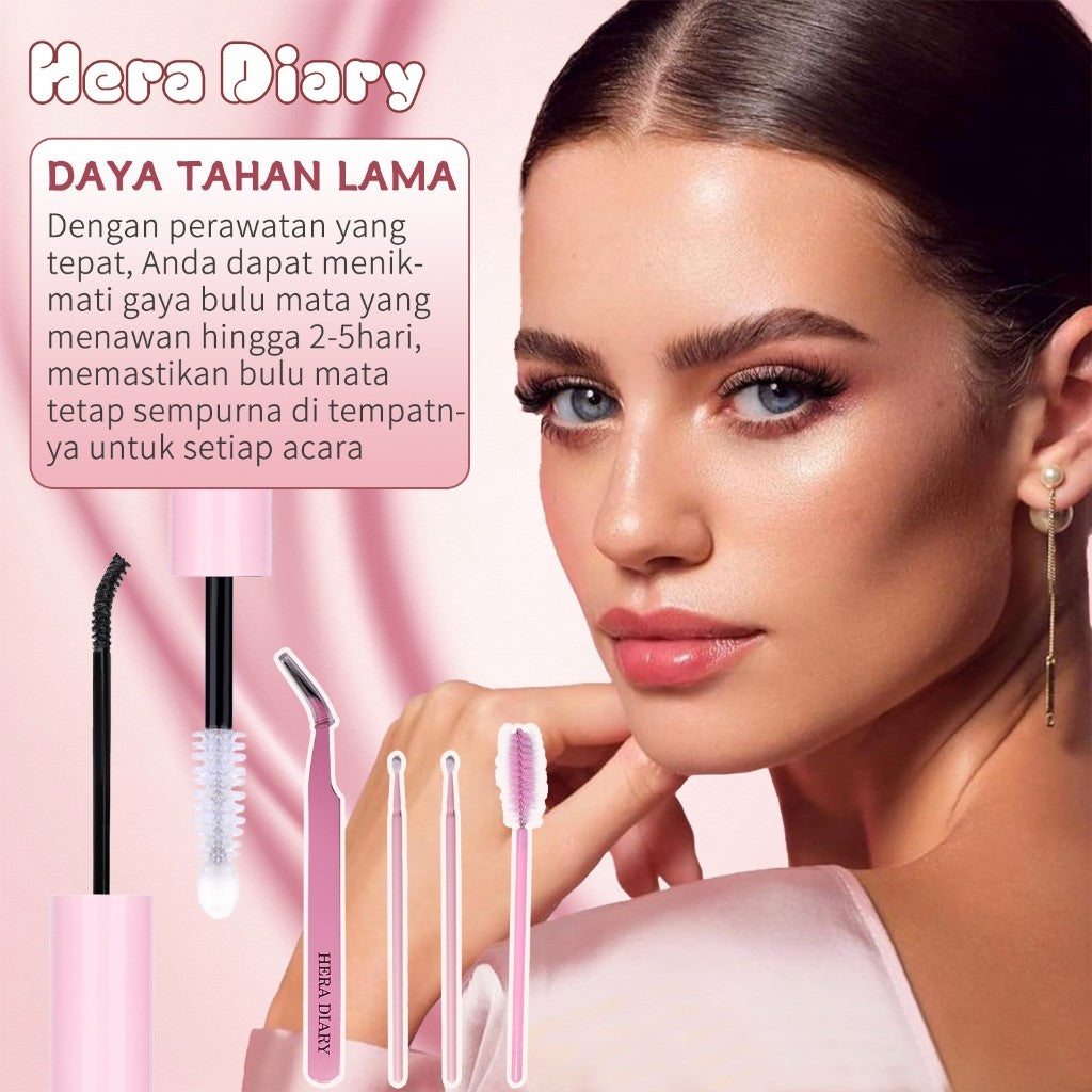 HERA DIARY Z07 Lem maskara Bond&Seal 72jam anti-Air Lem DIY Eyelash Extension bulumata Longlasting