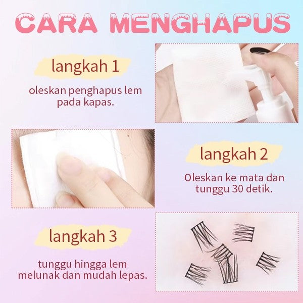 Hera Diary 3D BuluMata Palsu Douyin 10 Baris Bulumata individual Natural Anime Manga Cosplay