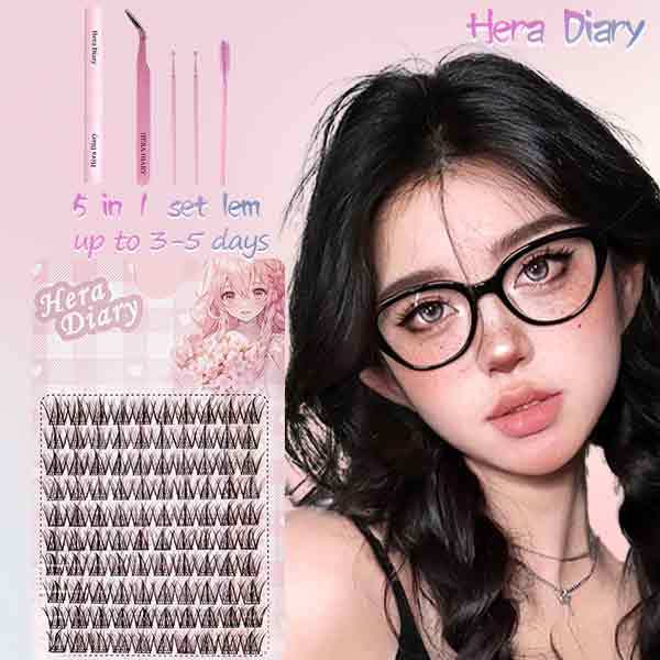 HERA DIARY Z07 Lem maskara Bond&Seal 72jam anti-Air Lem DIY Eyelash Extension bulumata Longlasting