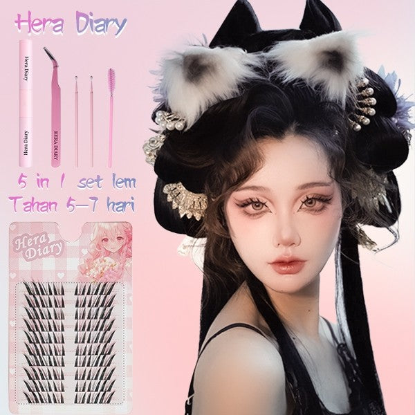 HERA DIARY Z07 Lem maskara Bond&Seal 72jam anti-Air Lem DIY Eyelash Extension bulumata Longlasting