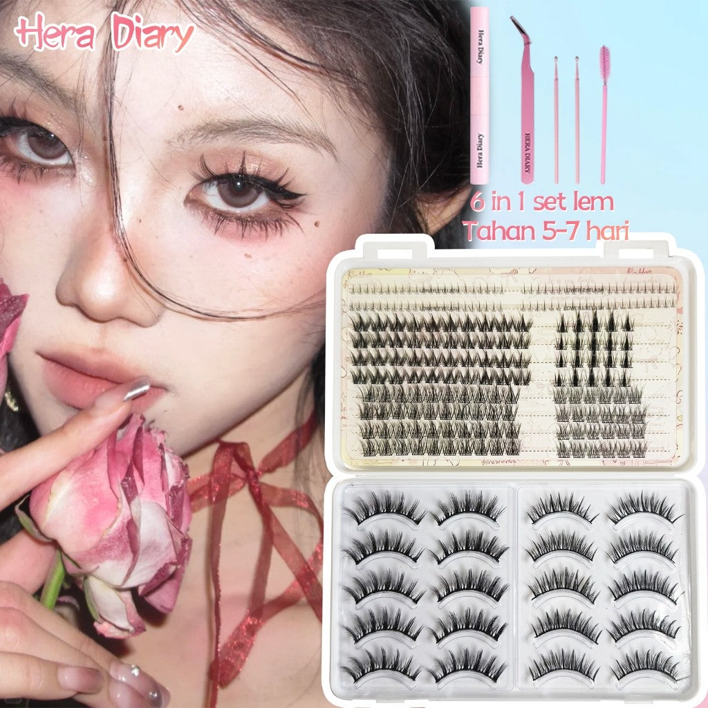 HERA DIARY Z07 Lem maskara Bond&Seal 72jam anti-Air Lem DIY Eyelash Extension bulumata Longlasting