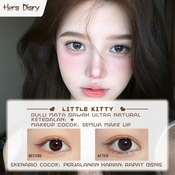 Hera Diary E05 Gratis Lem 5Pasang bulumta palsu bawah |Korea look natural bulumta palsu dolly COD