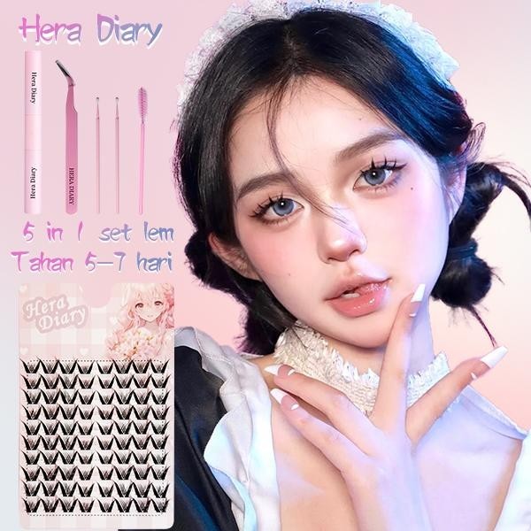 A21【FREE LEM】Bulumata Palsu Anime Douyin Cosplay Douyin Manga Big Box 10 row individual eyelash