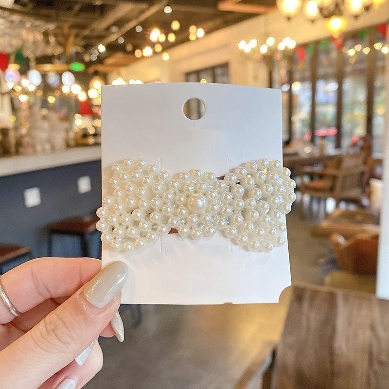 Hera Diary Bando Mutiara Korea Elegan Wanita Jepit Rambut Aesthetic, Modis, Simple, Cute Aksesoris Rambut Terbaru Viral, Terlaris & Berkualitas