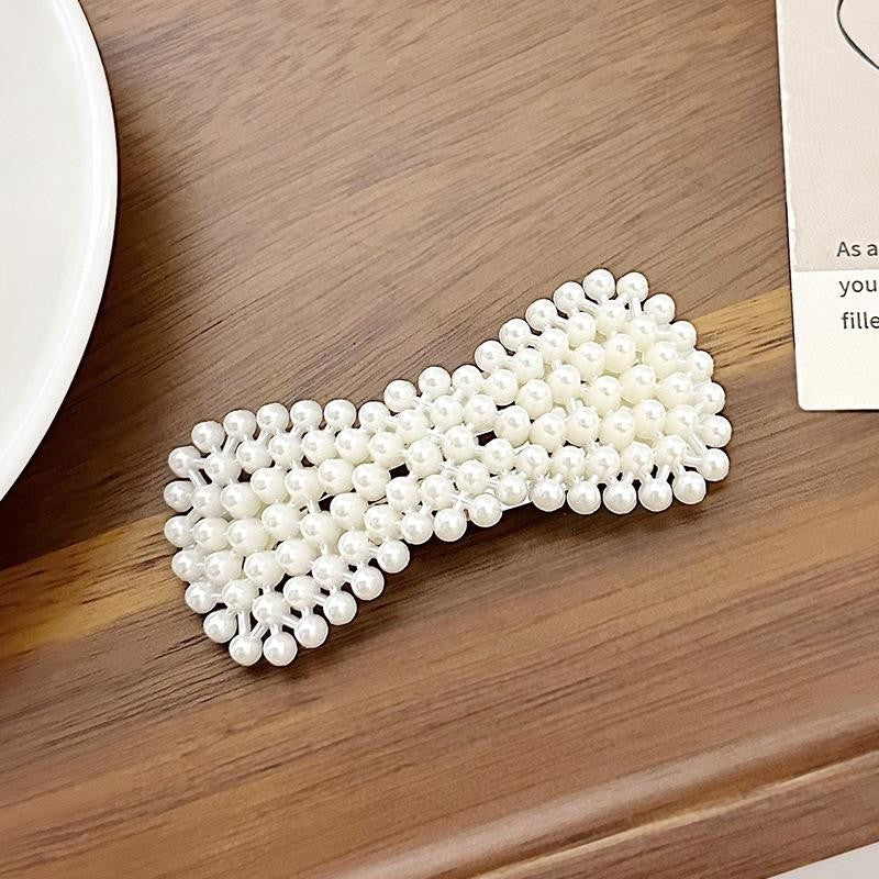 Hera Diary Bando Mutiara Korea Elegan Wanita Jepit Rambut Aesthetic, Modis, Simple, Cute Aksesoris Rambut Terbaru Viral, Terlaris & Berkualitas