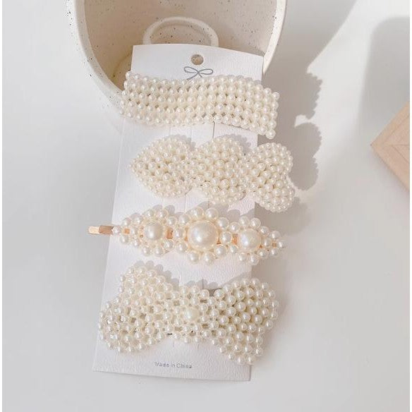 Hera Diary Bando Mutiara Korea Elegan Wanita Jepit Rambut Aesthetic, Modis, Simple, Cute Aksesoris Rambut Terbaru Viral, Terlaris & Berkualitas
