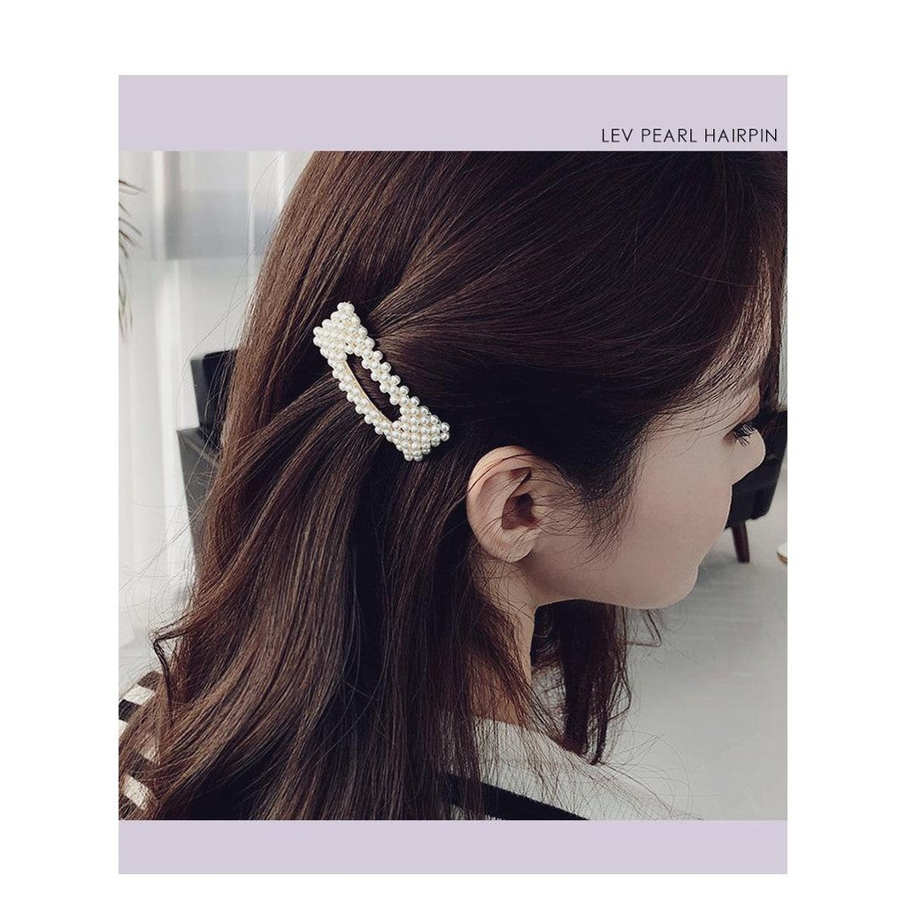 Hera Diary Bando Mutiara Korea Elegan Wanita Jepit Rambut Aesthetic, Modis, Simple, Cute Aksesoris Rambut Terbaru Viral, Terlaris & Berkualitas
