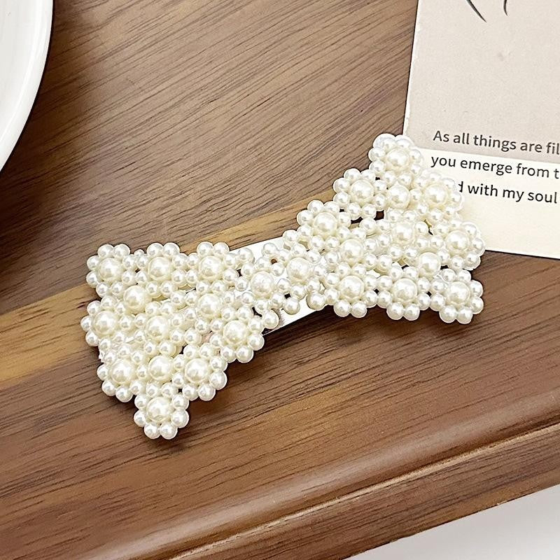 Hera Diary Bando Mutiara Korea Elegan Wanita Jepit Rambut Aesthetic, Modis, Simple, Cute Aksesoris Rambut Terbaru Viral, Terlaris & Berkualitas