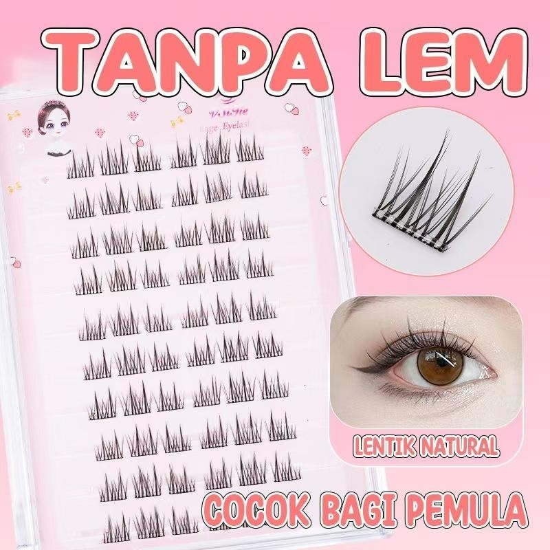 B03【TANPA LEM】Serat Kapas Premium Bulu Mata Palsu 10 Baris big kapasitas Berkualitas Tinggi Eeyelash Natural| Eye Make Up |EYELASH ANIME|EYELASH NATURAL | Eye Make Up | Douyin Lash |Big box Pelentik