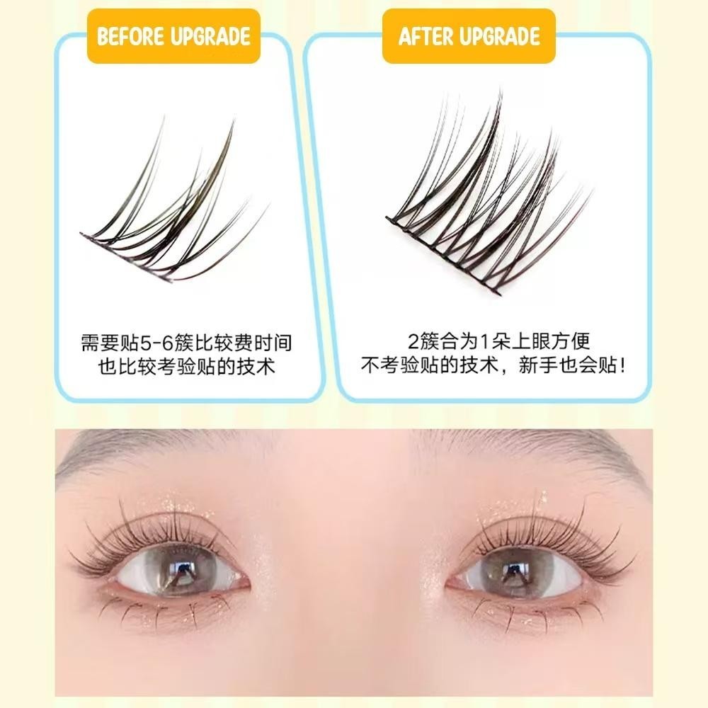 B03【TANPA LEM】Serat Kapas Premium Bulu Mata Palsu 10 Baris big kapasitas Berkualitas Tinggi Eeyelash Natural| Eye Make Up |EYELASH ANIME|EYELASH NATURAL | Eye Make Up | Douyin Lash |Big box Pelentik